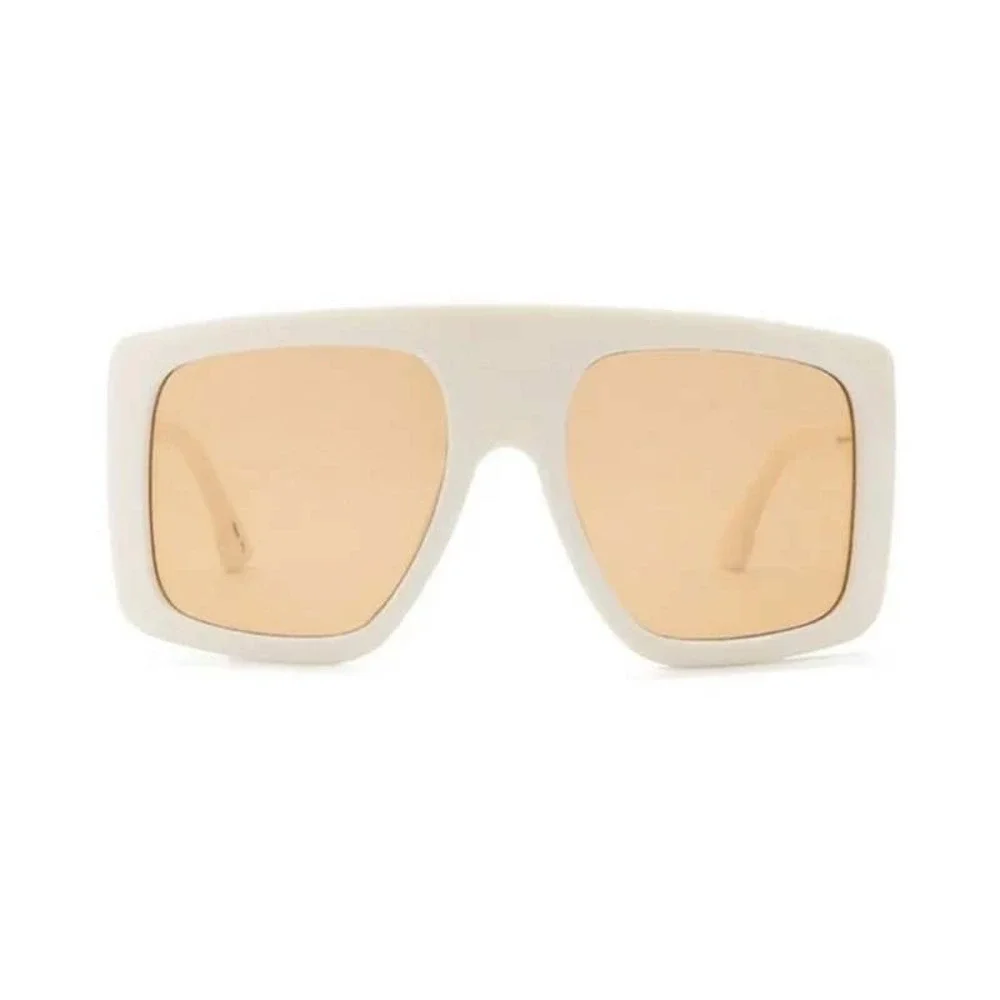 Oversized Square Sunglasses Men Fashion Trendy Bold Frame Beach Street Wear 2026